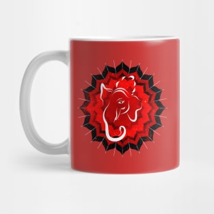 Lord Ganesh in a Mandala Mug